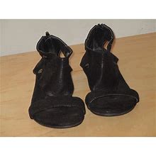 Corkys Women's Boutique By Amelia Black Gladiator Sandals Size 7 Good Condition - Women | Color: Black | Size: 7