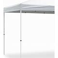 Caravan Canopy Sports V Series 2 Pro 10x10ft Straight Leg Tent, White (Open Box)