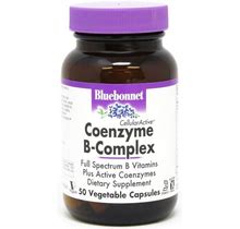 Bluebonnet, Coenzyme B-Complex 50 Veg Capsules