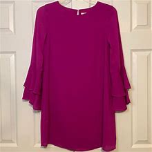 Aryeh Dresses | Nwt Aryeh Granny Shift Dress Magenta Size Small | Color: Pink/Purple | Size: S