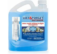 Wet & Forget Outdoor Ready To Use Moss, Mold, Mildew & Algae Stain Remover, 6...