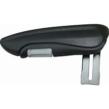S8301529 Arm Rest, LH, Black Molded Duratex