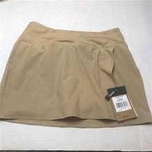 The North Face Women Size Medium Arque Skirt Skort Khaki Stone
