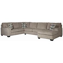 Signature Design By Ashley® Ryder 3-Pc Sectional With Left Arm Facing Sofa | Gray | Not Applicable | Sofas + Loveseats Sectionals | Removable Cushions