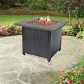 Endless Summer LP Gas Outdoor Fire Pit With Resin Mantel