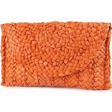 Straw Woven Envelope Bag Women's Straw Evening Clutch Purse