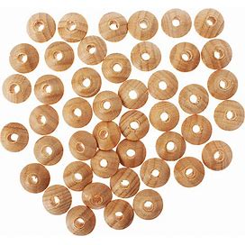 Chenkai Wholesale Wooden Beads,100 Pieces.Toys & Hobbies > Baby & Toddler Toys > Baby Teethers.Unisex.Natural