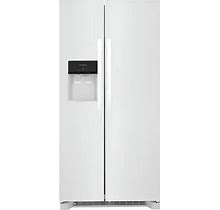Frigidaire 22.3 Cu. Ft. White Side-By-Side Refrigerator ,