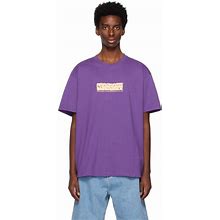 Carhartt Purple Heat Script T-Shirt - Short Sleeve T-Shirts Size S