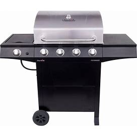 Char-Broil Performance Series Black 4-Burner Liquid Propane Gas Grill With 1 Side Burner Stainless Steel | 463365021