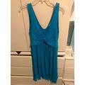 Miroa Dress, Size Large, Beautiful Turquoise Color For Summer. Great