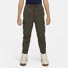 Nike Little Kids' Cargo Pants In Brown, Size: 7 | 86L250-F84