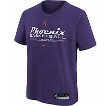 Youth Nike Purple Phoenix Mercury On Court Legend Essential Practice T-Shirt Size: L