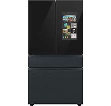 Samsung RF29BB8900 Bespoke 36 Inch Wide 29 Cu. Ft. Energy Star Certified 4-Door French Door Refrigerator With Family Hub Charcoal Glass / Matte Black