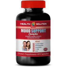 Mood Enhancer Supplement - MOOD SUPPORT COMPLEX - Gut Health Supplement 1 BOTTLE