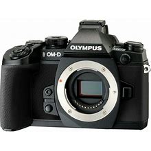 Olympus Om-D E-M1 16.3 Megapixel Mirrorless Camera Body Only, Black