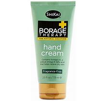 Shikai Borage Therapy Hand Cream Fragrance-Free 2.5 Fl Oz