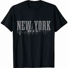 New York City Skyline NY Vintage NYC T-Shirt