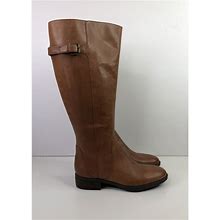 Sam Edelman Shoes | Sam Edelman Women's Size 6M/36 Brown Patton 2 Tall Leather Boots | Color: Brown | Size: 6