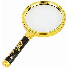 1Pc Hot 70/80/90/100mm Handheld 10X Magnifier Magnifying Glass Loupe Reading Jewelry Elderly Reading Microscope,Handpicked,Temu