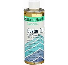 Home Health Castor Oil Cold Pressed & Cold Processed, 8 Oz