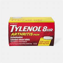 FSA-Eligible | Tylenol 8HR Arthritis Pain Caplet, 225 Ct | FSA Store