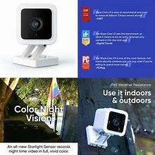Wyze Cam V3 With Color Night Vision, 1080P Hd Indoor/Outdoor Video