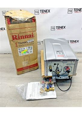 Rinnai rl75in Indoor Tankless Water Heater Natural Gas 180K BTU (S-14 5383)