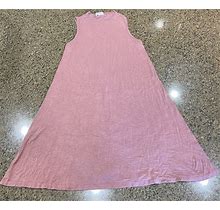 Lexington Avenue Women's Regular Size Medium Pink Dress Sleeveless