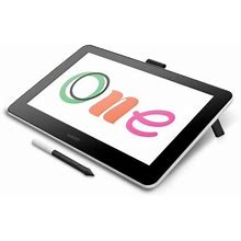 Wacom One, Drawing Tablet With Screen, 13.3" Pen Display For Mac, Pc,