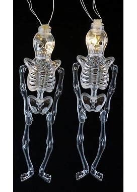 Celebrations LED Skeleton Lights (Pack Of 12) | Maxwarehouse.Com