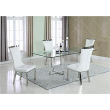 Glass Dining Table In Clear