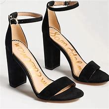 Sam Edelman Shoes | New Sam Edelman Yaro Heel In Black Suede $130 | Color: Black | Size: 11.5