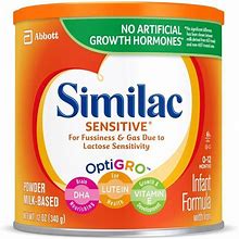 Similac Sensitive Infant Formula, Powder Size 12 Oz. | 1 Can | Carewell