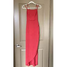 Bcbgeneration Dresses | Bcbgeneration Strappy Maxi Dress | Color: Red | Size: 6