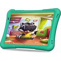 PRITOM 10 Inch Kids Tablet Android 12 Tabletas 32GB, Quad-Core, 10.1, Green