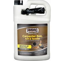 Amdro Quick Kill 1 Gal. Ready To Use Trigger Spray Carpenter Bee, Ant, & Termite Killer 100526850