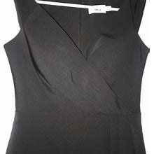 Eliza J Dresses | Eliza J Tea Length Off Shoulder Dress | Color: Black | Size: 2