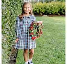 The Beaufort Bonnet Company Dresses | The Beaufort Bonnet Company Long Sleeve Dress Prestonwood Plaid | Color: Green/Red | Size: 18-24Mb