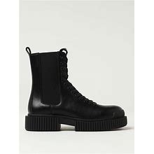 Armani Exchange Flat Ankle Boots - Black Size 38