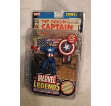 Toybiz Marvel Legends Series 1 Captain America 6" Figure 2002 Damage