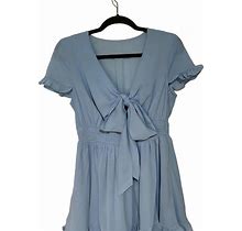 Women's Dress - Blue - M