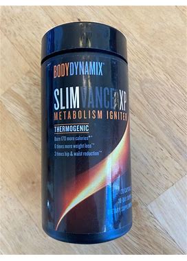 Bodydynamix Slimvance Xp Metabolism Igniter Thermogenic 120 Capsules