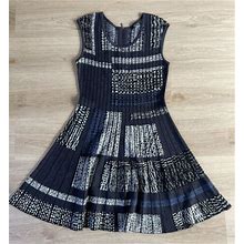 Nic + Zoe Twirl Fit & Flare Dress Size Medium Petite