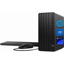 HP Pro Business Desktop, Windows 11 Pro, Intel Core 4-Core Processor, HDMI, VGA, Ethernet, DVD Slot, 8 USB Type-A, Wifi 5 & Bluetooth (16GB RAM, 256G