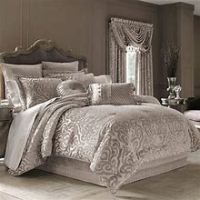 Sarah Pearl Polyester King 4Pc. Comforter Set