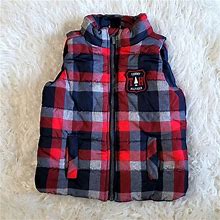 Tommy Hilfiger Jackets & Coats | New! Tommy Hilfiger Puffer Vest | Color: Blue/Red | Size: 12Mb