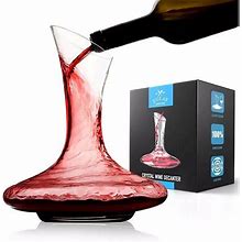 Crystal Red Wine Decanter, Multicolor