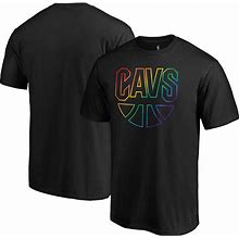 Men's Fanatics Branded Black Cleveland Cavaliers Team Pride Wordmark T-Shirt