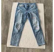 White House Black Market Jeans | Whbm Womens Light Wash Ankle Jeans Size 4S | Color: Blue | Size: 4